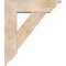 Ekena Millwork Traditional Traditional Smooth Bracket w/ Offset Brace, Douglas Fir, 7 1/2"W x 26"D x 30"H BKT0806X26X30TRA01SDF - alternate 4